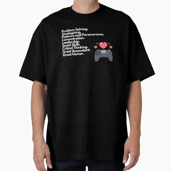 Accounting and gaming skills - Adult & Kids T-Shirts, Sweatshirts & Hoodies apparel design preview 1
