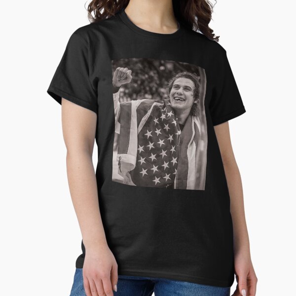 Jack Hughes, USA Olympic Gold Medal Hockey - Adult & Kids T-Shirts, Sweatshirts & Hoodies apparel design preview 1