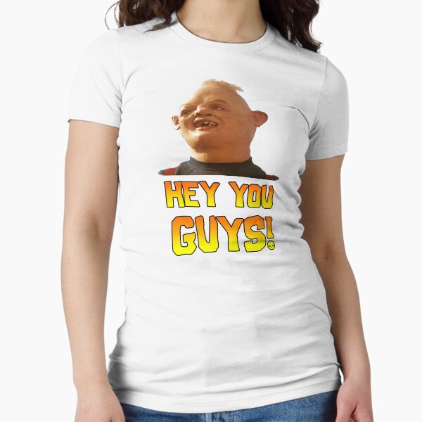 SLOTH HEY YOU GUYS! Fitted - Adult & Kids T-Shirts, Sweatshirts & Hoodies apparel design preview 1