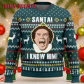 Elf Genuine Movie Buddy The Elf Ugly Christmas Sweater product image