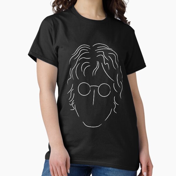 Jonn Lennon Minimalist Black - Adult & Kids T-Shirts, Sweatshirts & Hoodies apparel design preview 1