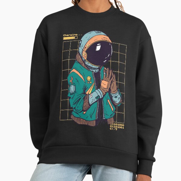 Spaceman Cool Vaporwave Urban Colorful Style - Adult & Kids T-Shirts, Sweatshirts & Hoodies apparel design preview 1
