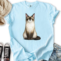 Smiling Siamese Cat - Adult & Kids T-Shirts, Sweatshirts & Hoodies apparel design preview 1