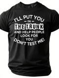 I'll Put You In The Trunk Print Men Slogan - Adult & Kids T-Shirts, Sweatshirts & Hoodies apparel design preview 1