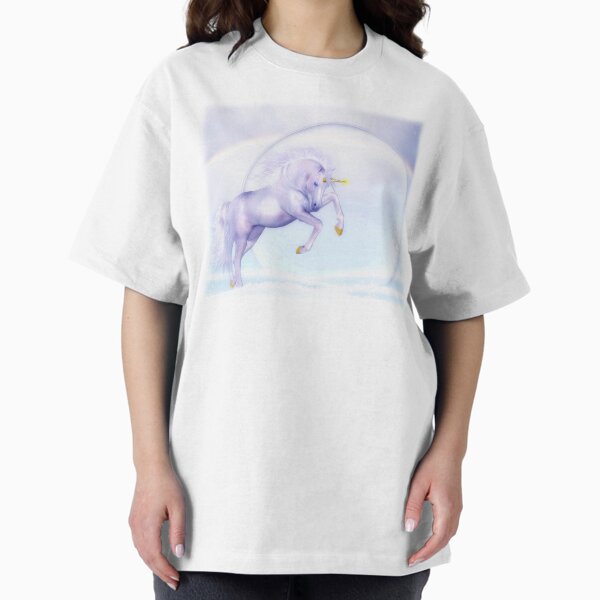 Unicorn Legendary Animals Leaping Mare Full Moon - Adult & Kids T-Shirts, Sweatshirts & Hoodies apparel design preview 1