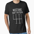 Mustang Shift Pattern - Adult & Kids T-Shirts, Sweatshirts & Hoodies apparel design preview 1