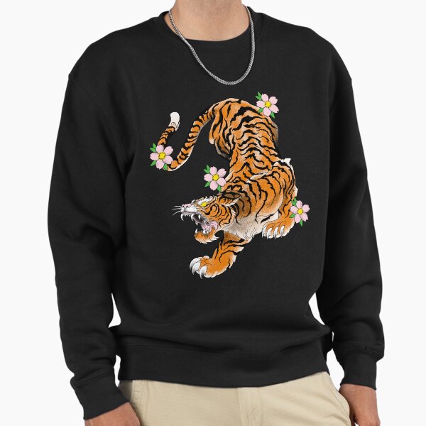 Tiger japan old school - Adult & Kids T-Shirts, Sweatshirts & Hoodies apparel design preview 1
