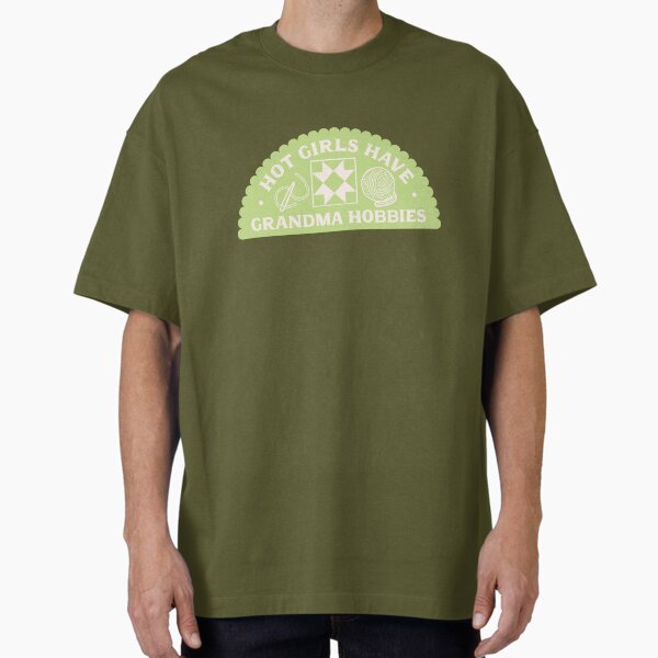 Grandma Hobbies Green - Adult & Kids T-Shirts, Sweatshirts & Hoodies apparel design preview 1