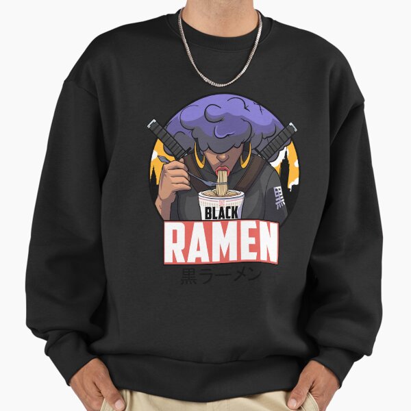 Black Ramen Drip - Adult & Kids T-Shirts, Sweatshirts & Hoodies apparel design preview 1