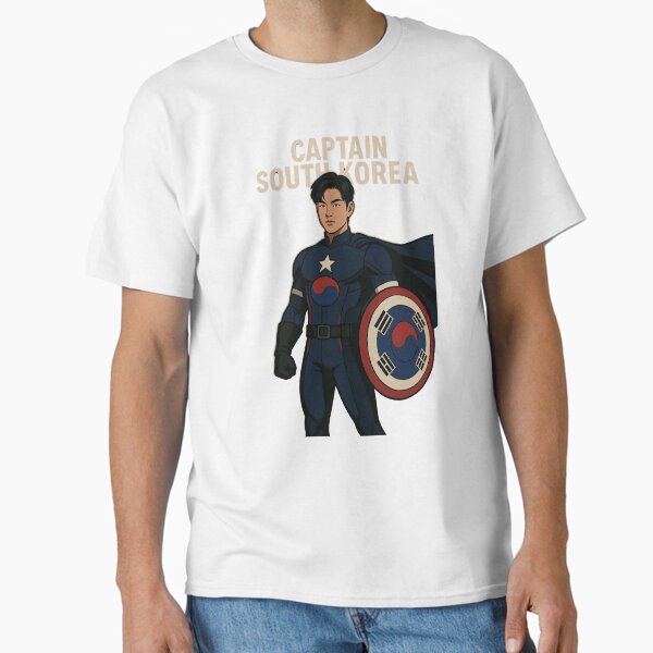 Captain South Korea - Adult & Kids T-Shirts, Sweatshirts & Hoodies apparel design preview 1