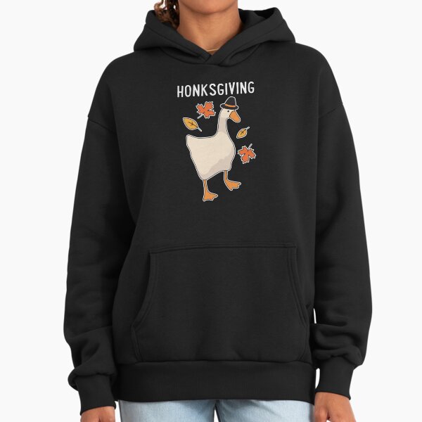 Happy Honksgiving Goose - Adult & Kids T-Shirts, Sweatshirts & Hoodies apparel design preview 1