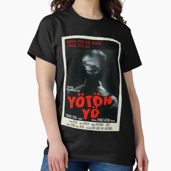 Yötön Yö poster from Alan Wake 2 - Adult & Kids T-Shirts, Sweatshirts & Hoodies apparel design preview 1
