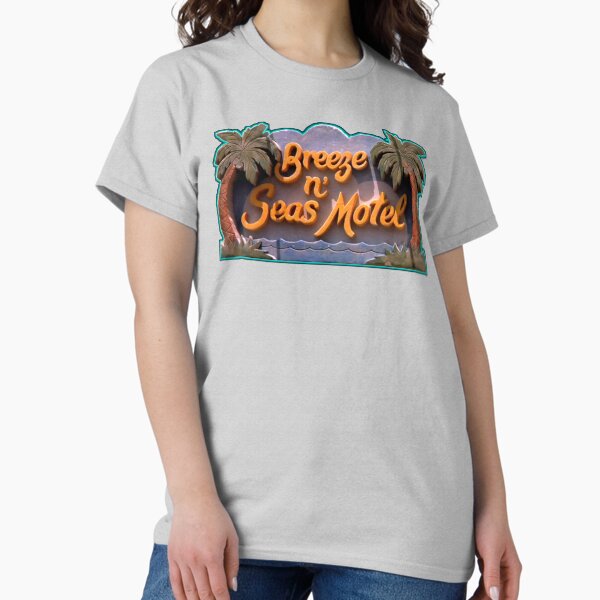 SPRING BREAK Breeze N' Seas Motel - Adult & Kids T-Shirts, Sweatshirts & Hoodies apparel design preview 1