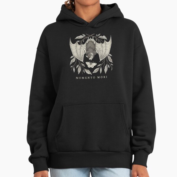 MEMENTO MORI Bat Dark Academia Therian Furry - Adult & Kids T-Shirts, Sweatshirts & Hoodies apparel design preview 1