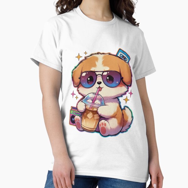 クールドリンク柴くん - Adult & Kids T-Shirts, Sweatshirts & Hoodies apparel design preview 1