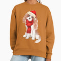 Cavalier King Charles Spaniel Christmas Dog - Adult & Kids T-Shirts, Sweatshirts & Hoodies apparel design preview 1