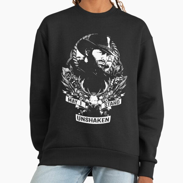 Arthur May I Stand Unshaken Rdr2 Style Morgan Gaming - Adult & Kids T-Shirts, Sweatshirts & Hoodies apparel design preview 1
