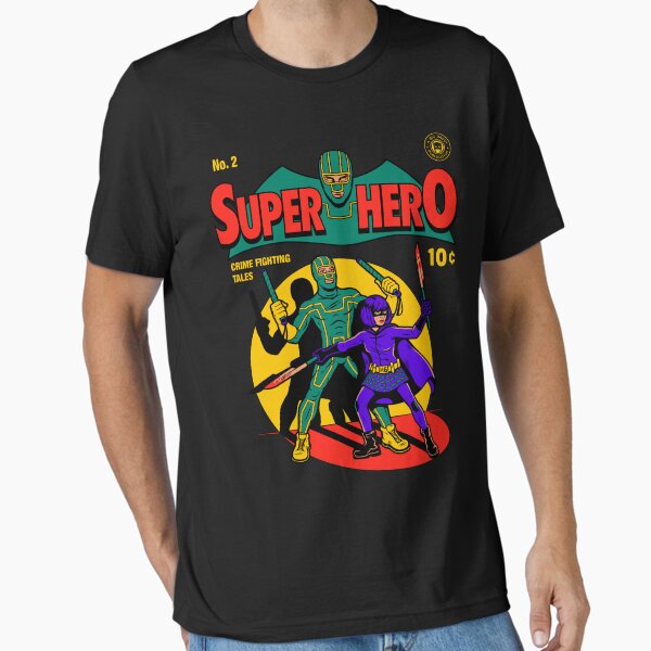 Superhero Comic - Adult & Kids T-Shirts, Sweatshirts & Hoodies apparel design preview 1