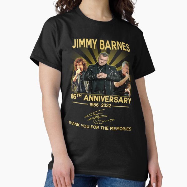 Jimmy Barnes 66th Aniversary 1956-2022, Thanks You - Adult & Kids T-Shirts, Sweatshirts & Hoodies apparel design preview 1