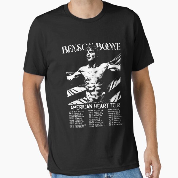Benson Boone America Heart Tour - Adult & Kids T-Shirts, Sweatshirts & Hoodies apparel design preview 1