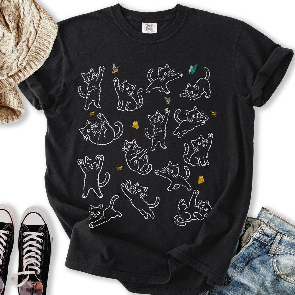 Kittens Insects - Adult & Kids T-Shirts, Sweatshirts & Hoodies apparel design preview 1