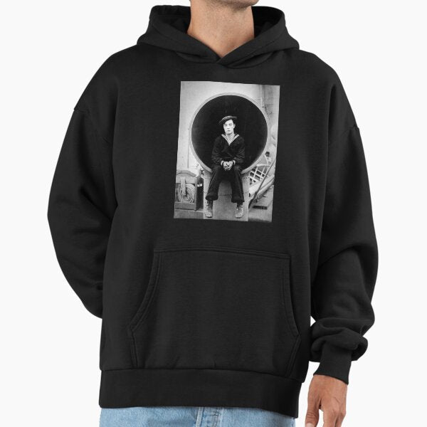 Buster Keaton The Navigator BW Vintage D29 - Adult & Kids T-Shirts, Sweatshirts & Hoodies apparel design preview 1