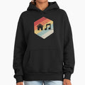 House Music Vintage Retro Hexagon - Adult & Kids T-Shirts, Sweatshirts & Hoodies apparel design preview 1