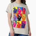 Keith Flint Warhol Style - Adult & Kids T-Shirts, Sweatshirts & Hoodies apparel design preview 1