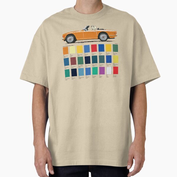 Topaz Orange coloured TR6 UK spec - Adult & Kids T-Shirts, Sweatshirts & Hoodies apparel design preview 1