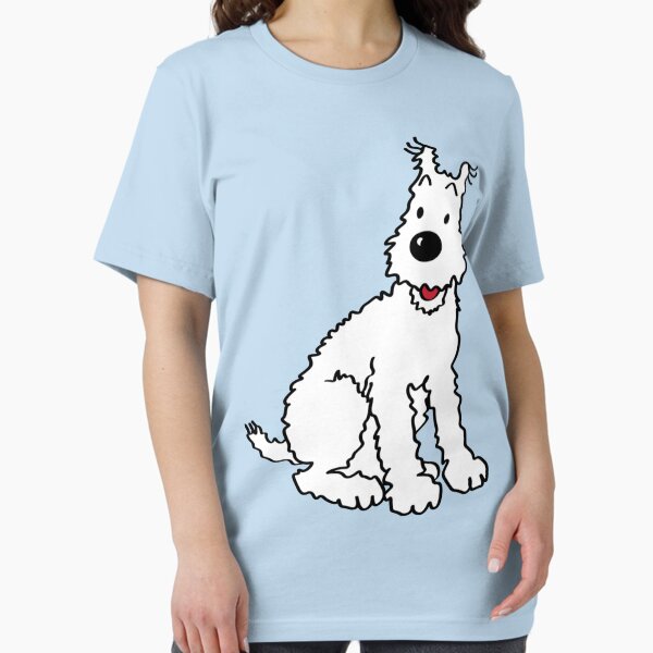 Snowy dog Tin Sticker - Adult & Kids T-Shirts, Sweatshirts & Hoodies apparel design preview 1