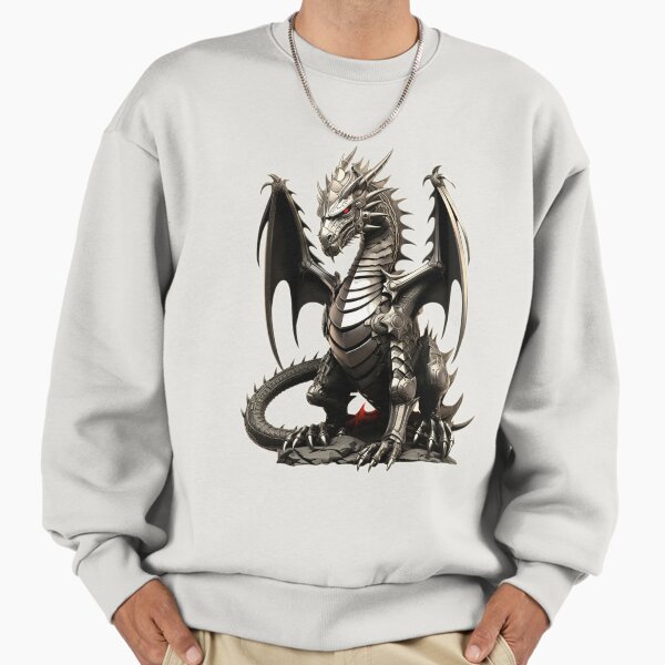 Enchanted Knight and Dragon in Legendary Fantasy - Adult & Kids T-Shirts, Sweatshirts & Hoodies apparel design preview 1