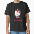 Merry Christmas with cat - Adult & Kids T-Shirts, Sweatshirts & Hoodies apparel design preview 1