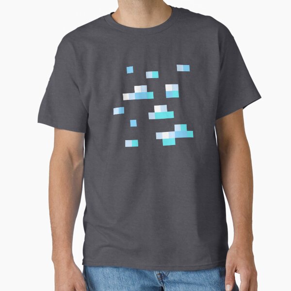 Minecraft Diamond Ore Block Icon - Adult & Kids T-Shirts, Sweatshirts & Hoodies apparel design preview 1