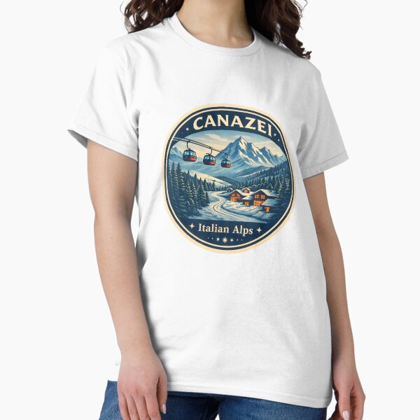 Canazei Italian alps - Adult & Kids T-Shirts, Sweatshirts & Hoodies apparel design preview 1