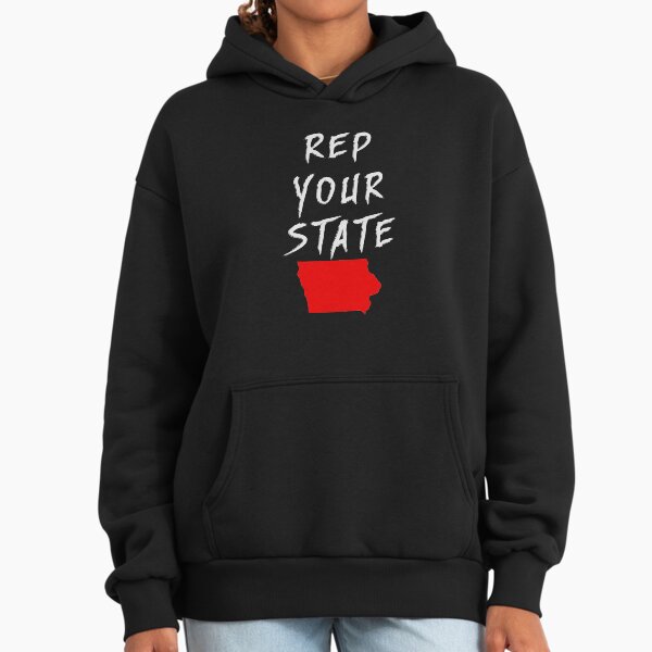 REP YOUR STATE IOWA - Adult & Kids T-Shirts, Sweatshirts & Hoodies apparel design preview 1