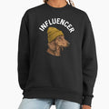 Dog Daschund Hip Influencer Funny Doxie Humor Dogs - Adult & Kids T-Shirts, Sweatshirts & Hoodies apparel design preview 1