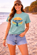 Southernology Oh Whale Sunset Comfort Colors - Adult & Kids T-Shirts, Sweatshirts & Hoodies apparel design preview 1