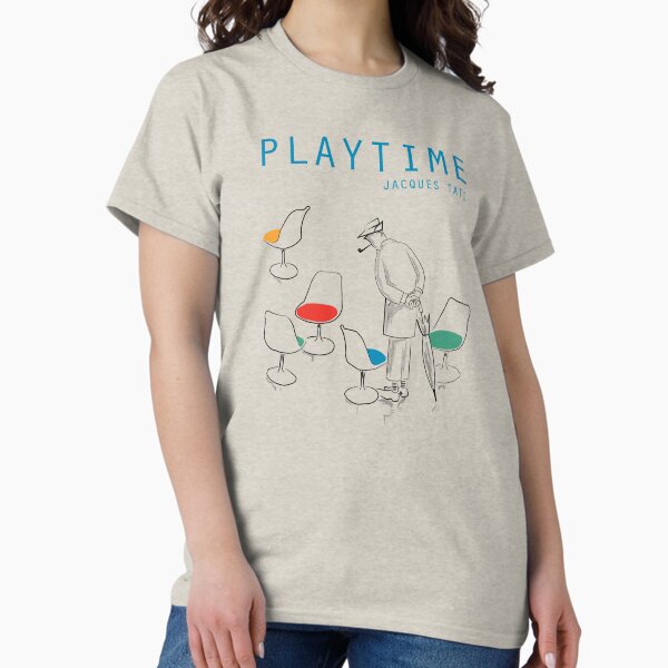 Playtime by Jacques Tati - Adult & Kids T-Shirts, Sweatshirts & Hoodies apparel design preview 1