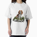 Beautiful Blenheim Cavalier King Charles - Adult & Kids T-Shirts, Sweatshirts & Hoodies apparel design preview 1