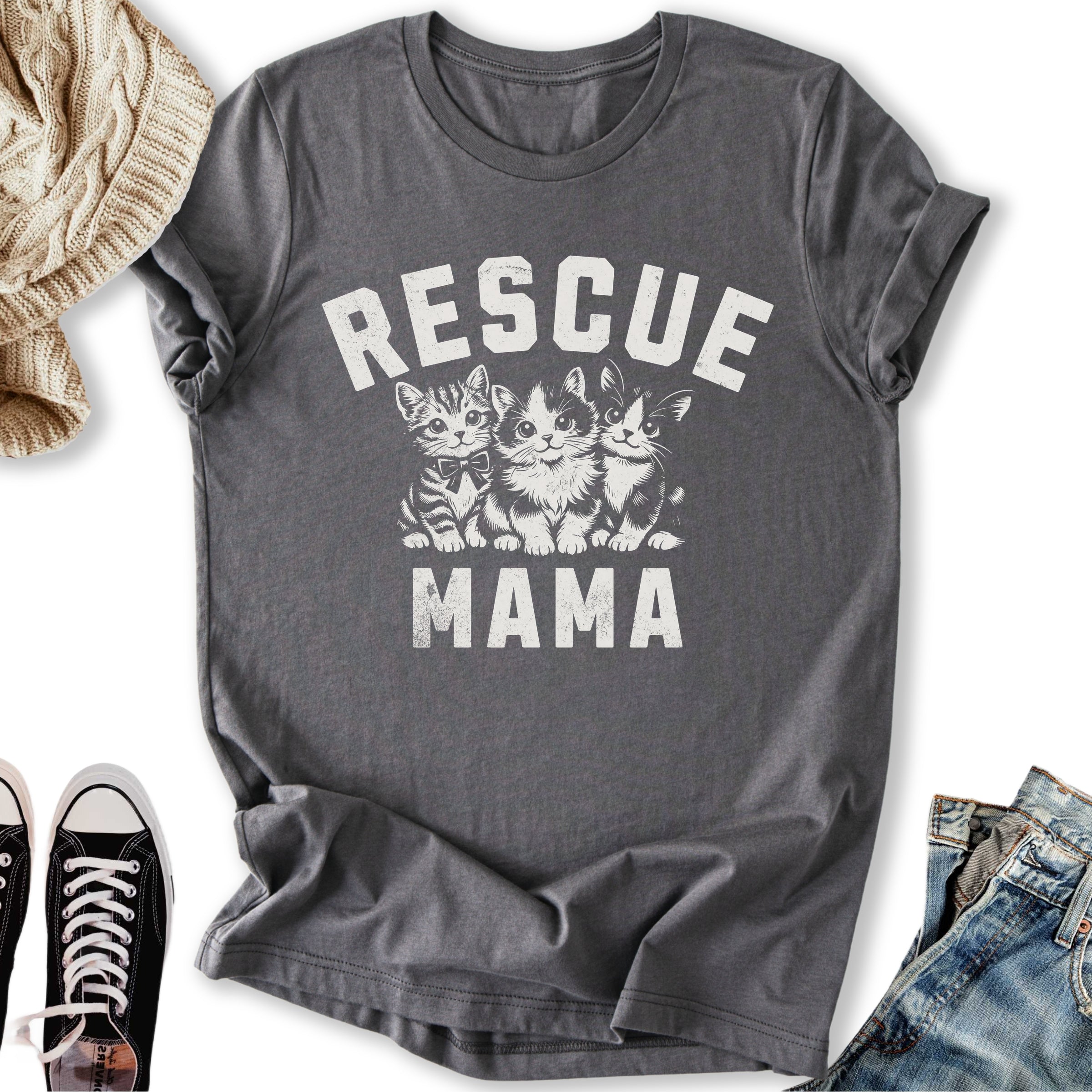 Rescue Mama - Adult & Kids T-Shirts, Sweatshirts & Hoodies apparel design preview 2