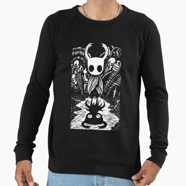 Ghost Knight Graphic Art Hollow Funny Game - Adult & Kids T-Shirts, Sweatshirts & Hoodies apparel design preview 1