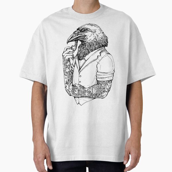 The Crow Man - Adult & Kids T-Shirts, Sweatshirts & Hoodies apparel design preview 1