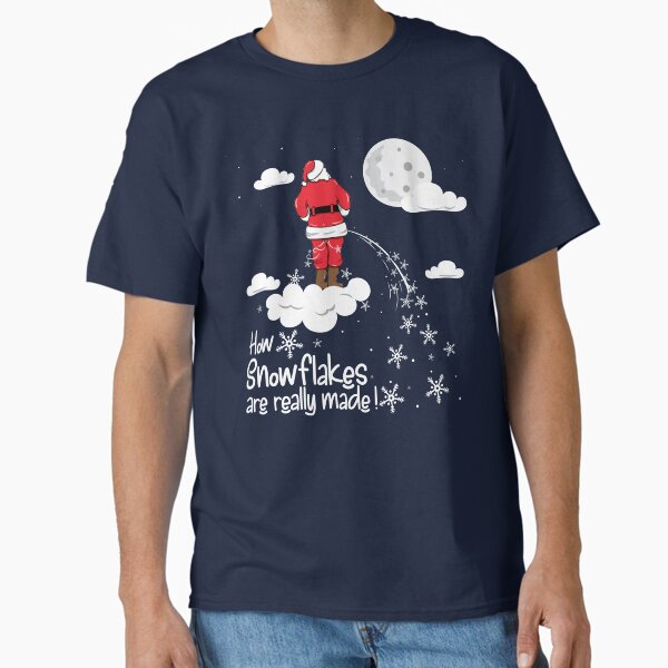 How Snowflakes are really made inappropriate - Adult & Kids T-Shirts, Sweatshirts & Hoodies apparel design preview 1