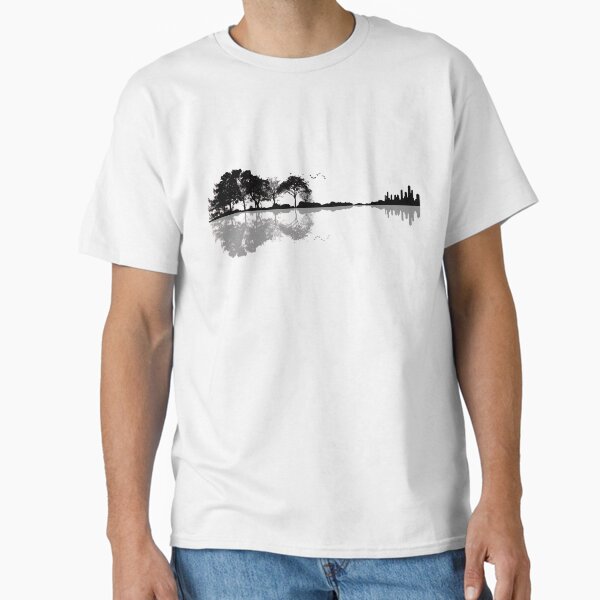 Nature Guitar - Adult & Kids T-Shirts, Sweatshirts & Hoodies apparel design preview 1