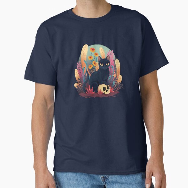 Skull kitty - Adult & Kids T-Shirts, Sweatshirts & Hoodies apparel design preview 1