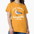 I'm Just Here for The Seagulls - Adult & Kids T-Shirts, Sweatshirts & Hoodies apparel design preview 1