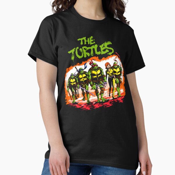 Vintage The Ninja Turtles Superhero Cartoon Movie - Adult & Kids T-Shirts, Sweatshirts & Hoodies apparel design preview 1