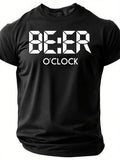 Beer O'Clock Print Men Slogan - Adult & Kids T-Shirts, Sweatshirts & Hoodies apparel design preview 1