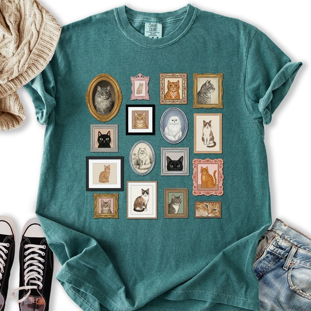 Cat Gallery - Adult & Kids T-Shirts, Sweatshirts & Hoodies apparel design preview 2