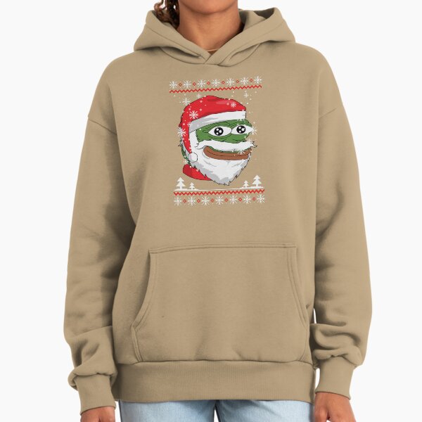 Santa Pepe FeelsOkayMan - Adult & Kids T-Shirts, Sweatshirts & Hoodies apparel design preview 1